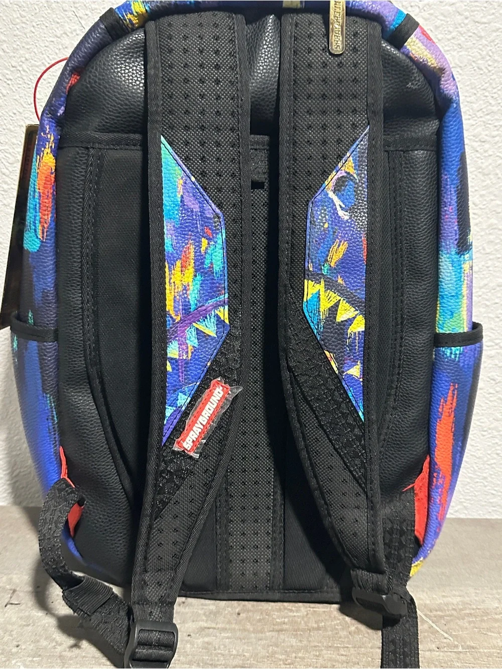 Sprayground AI African Intelligence Sandflower Shark Backpack NWT